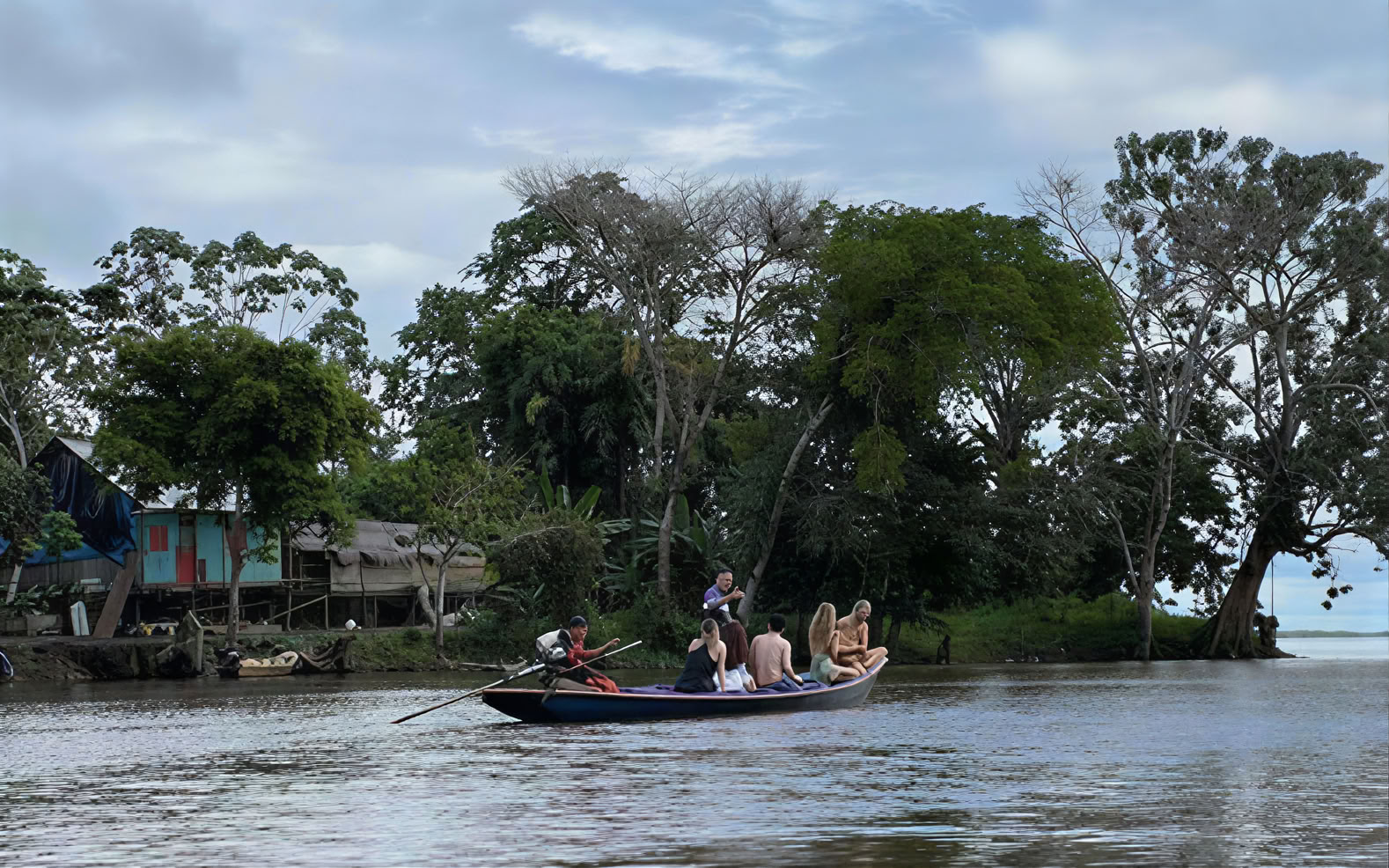 Ceremonia tradicional de ayahuasca