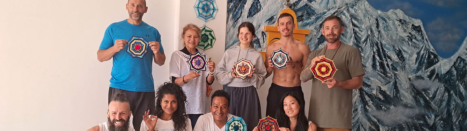 Taller de tejido de mandalas