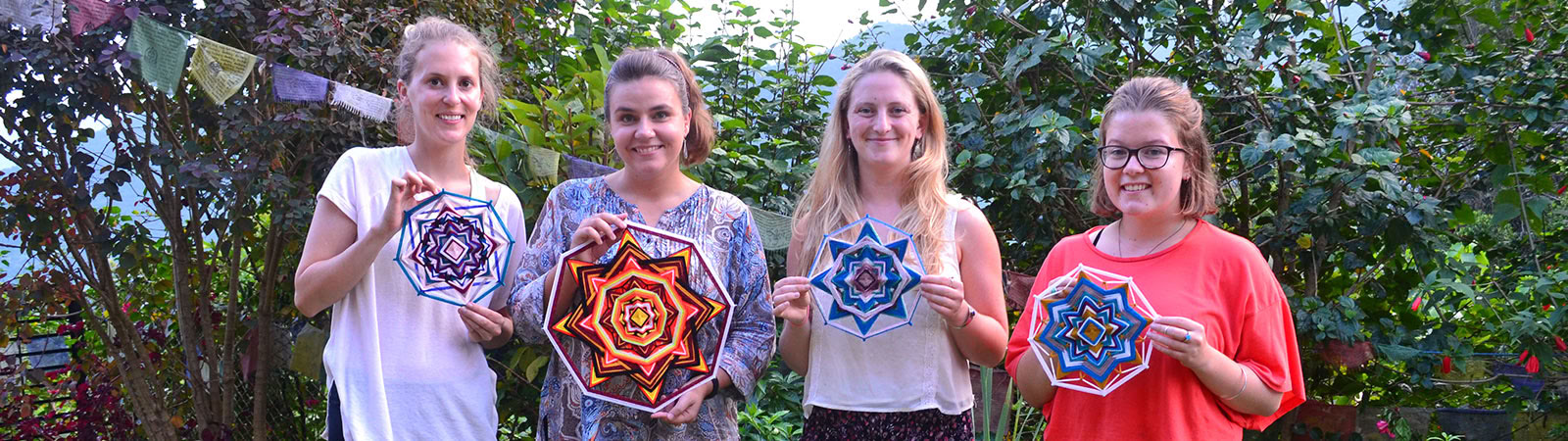 Retiro de creación de mandalas