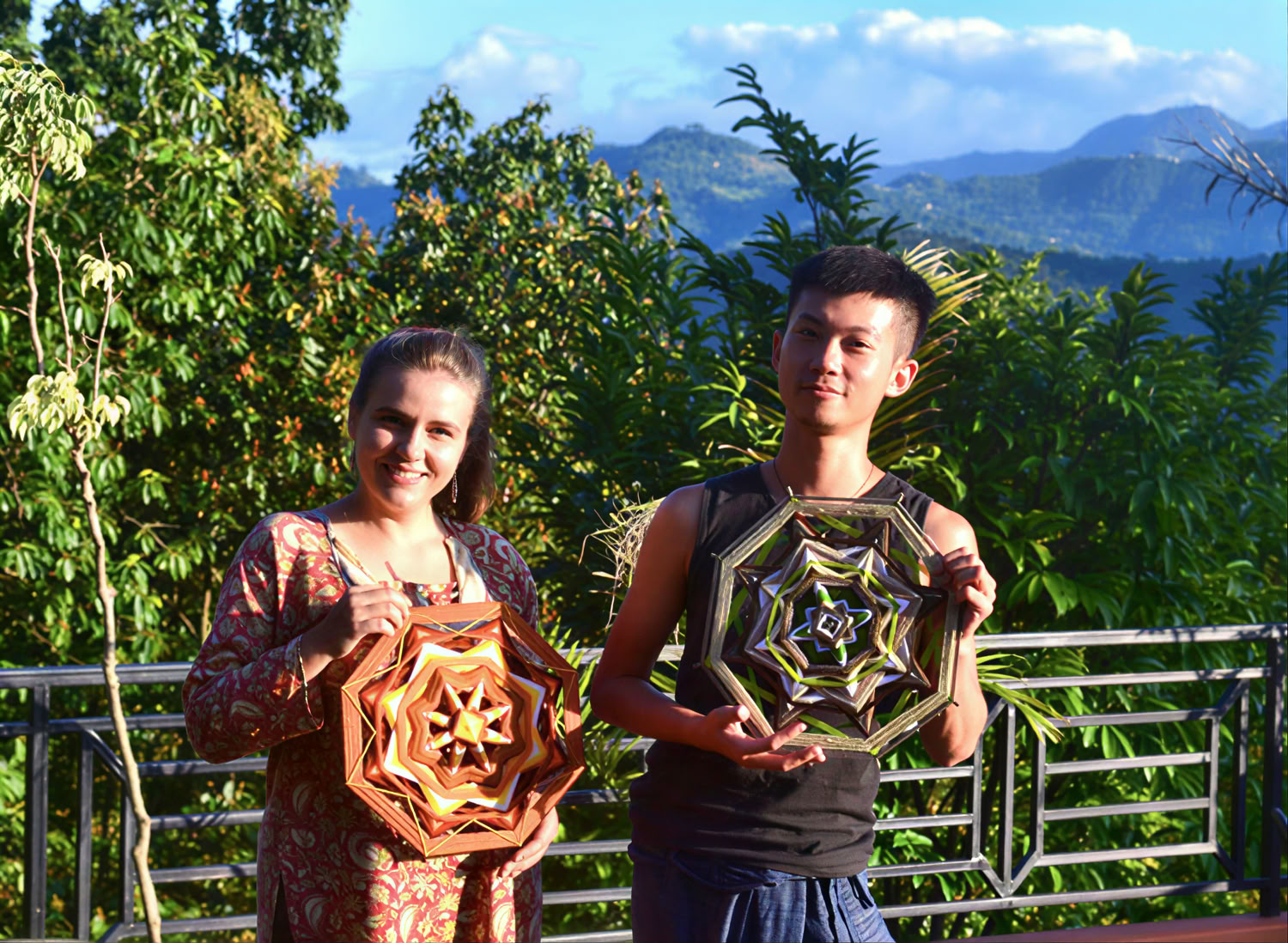 Retiro de creación de mandalas