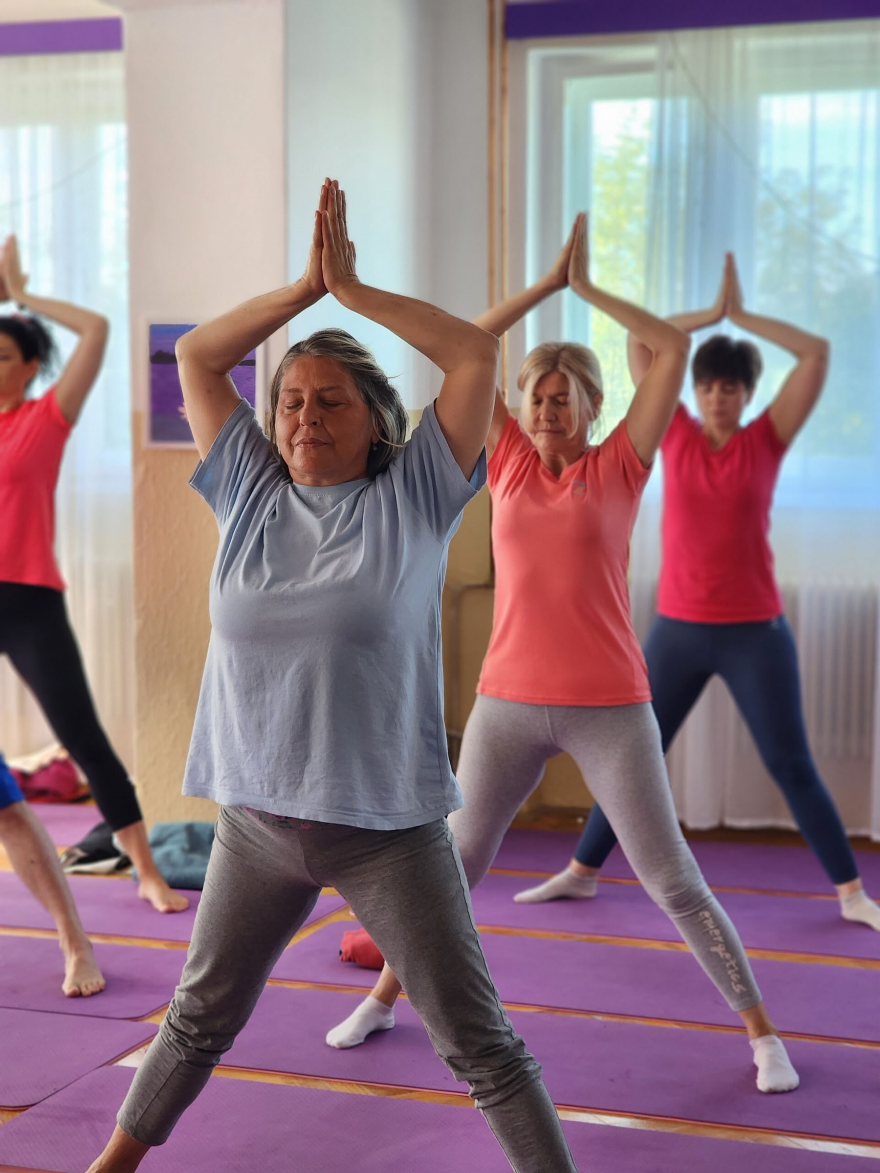 3 días de yoga y vegetarianismo