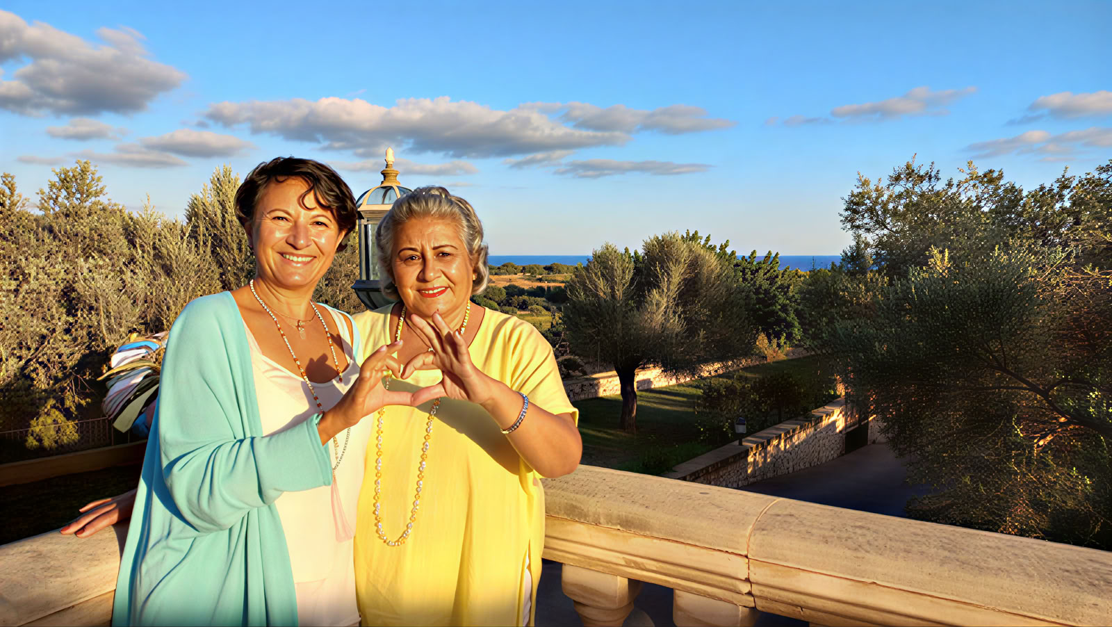 Tiempo para las mujeres junto al mar