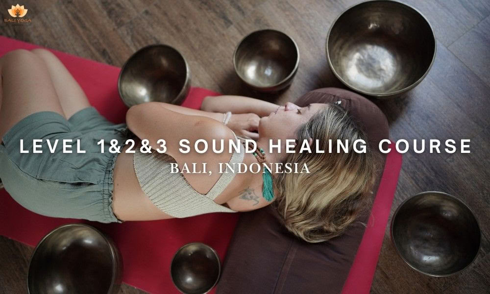 Cursos de sanación con sonido de nivel 1, 2 y 3 en Bali