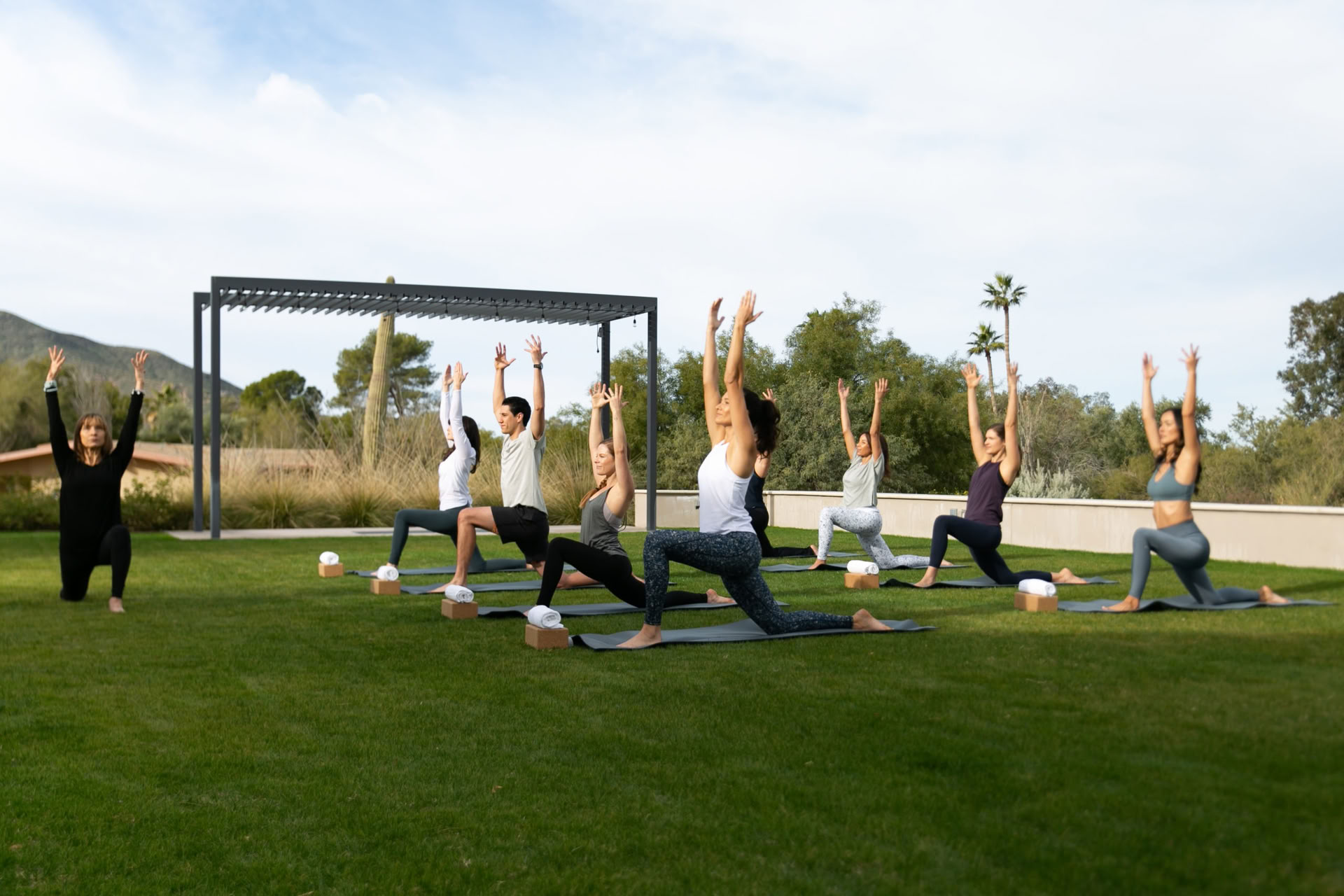 Yoga al aire libre