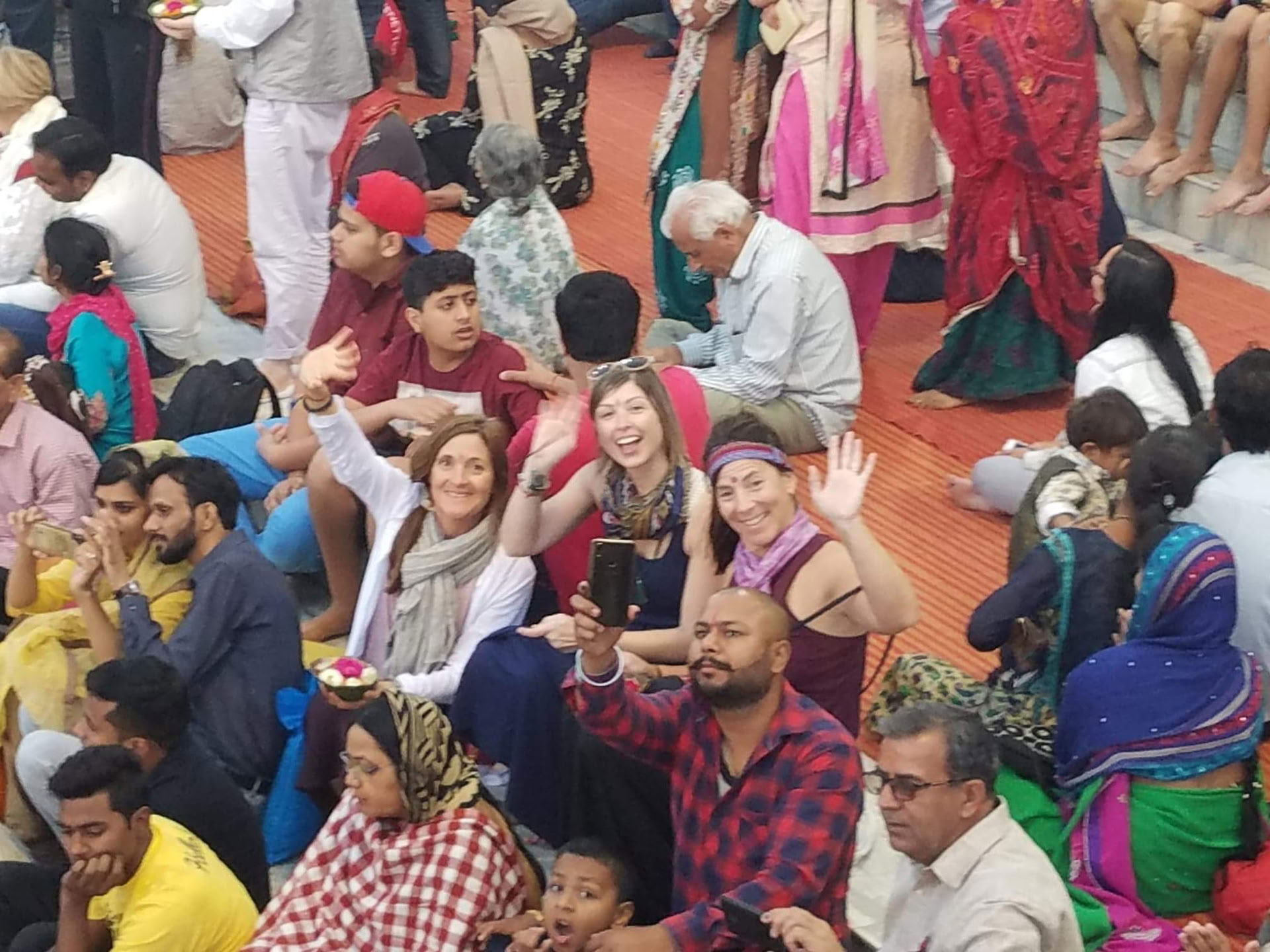 Retiro del Festival Holi en India