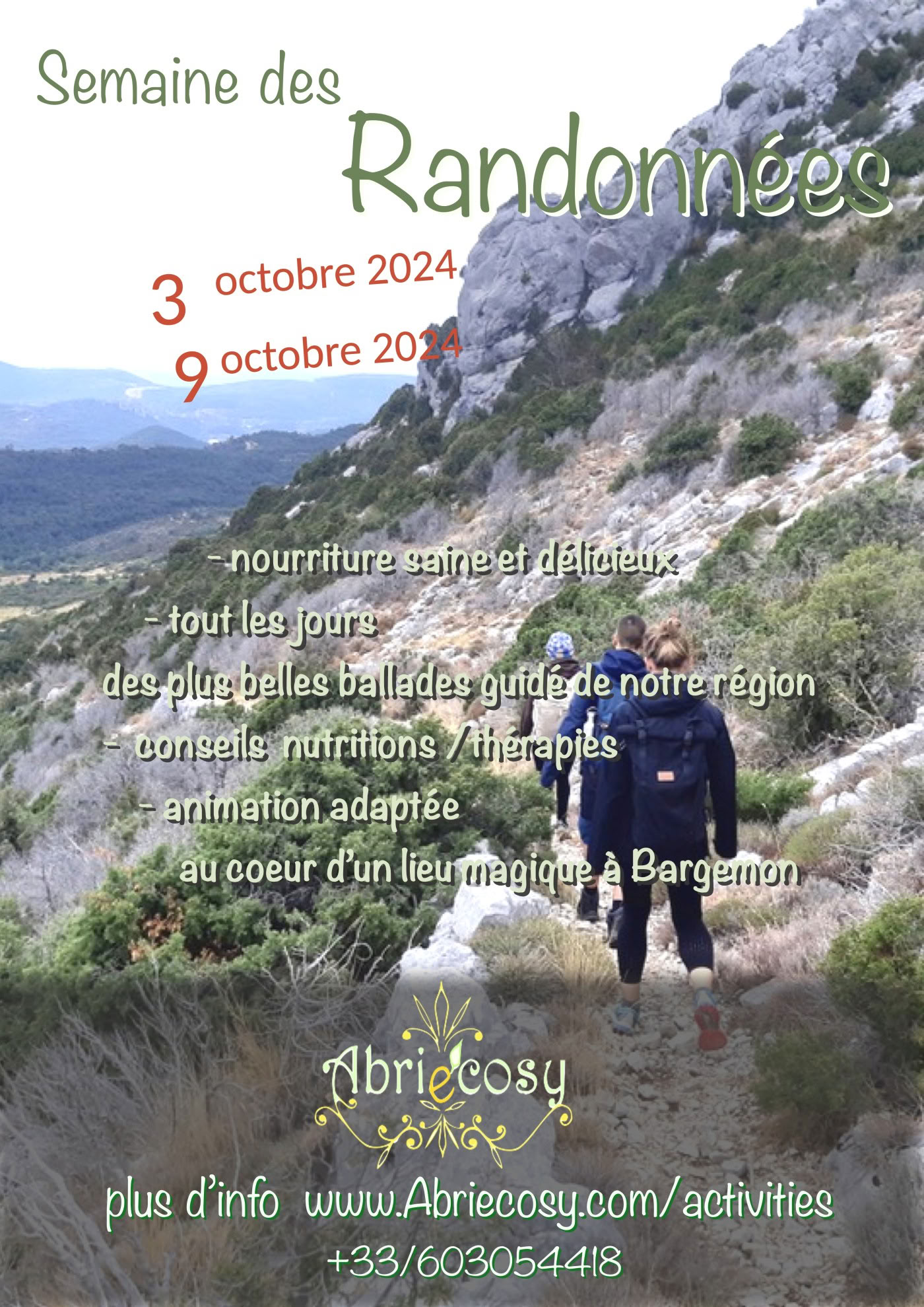 retiro de senderismo