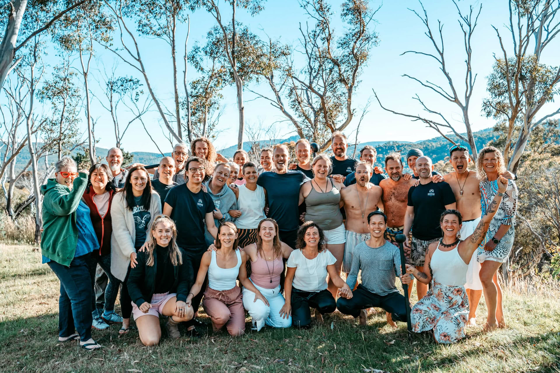 Formación acreditada de facilitador de breathwork + 4 días en Snowy Mountains