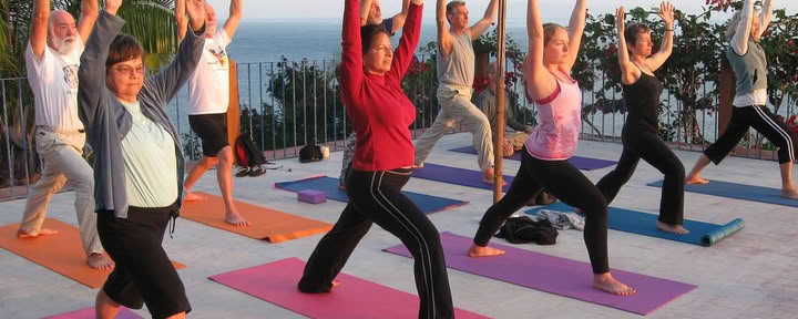 Retiro de yoga en México