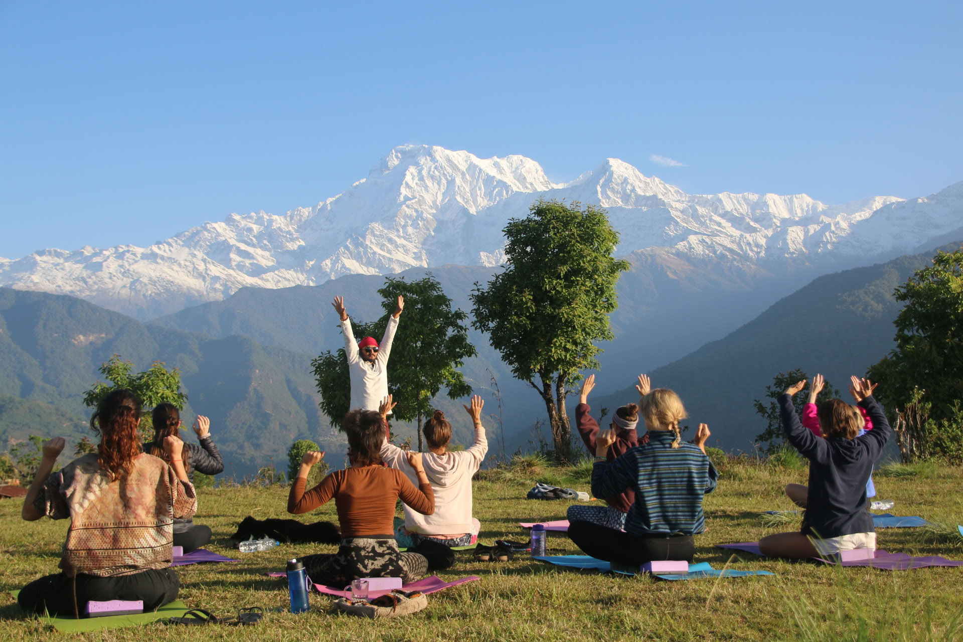 Curso de formación de profesores de yoga con vistas al Himalaya