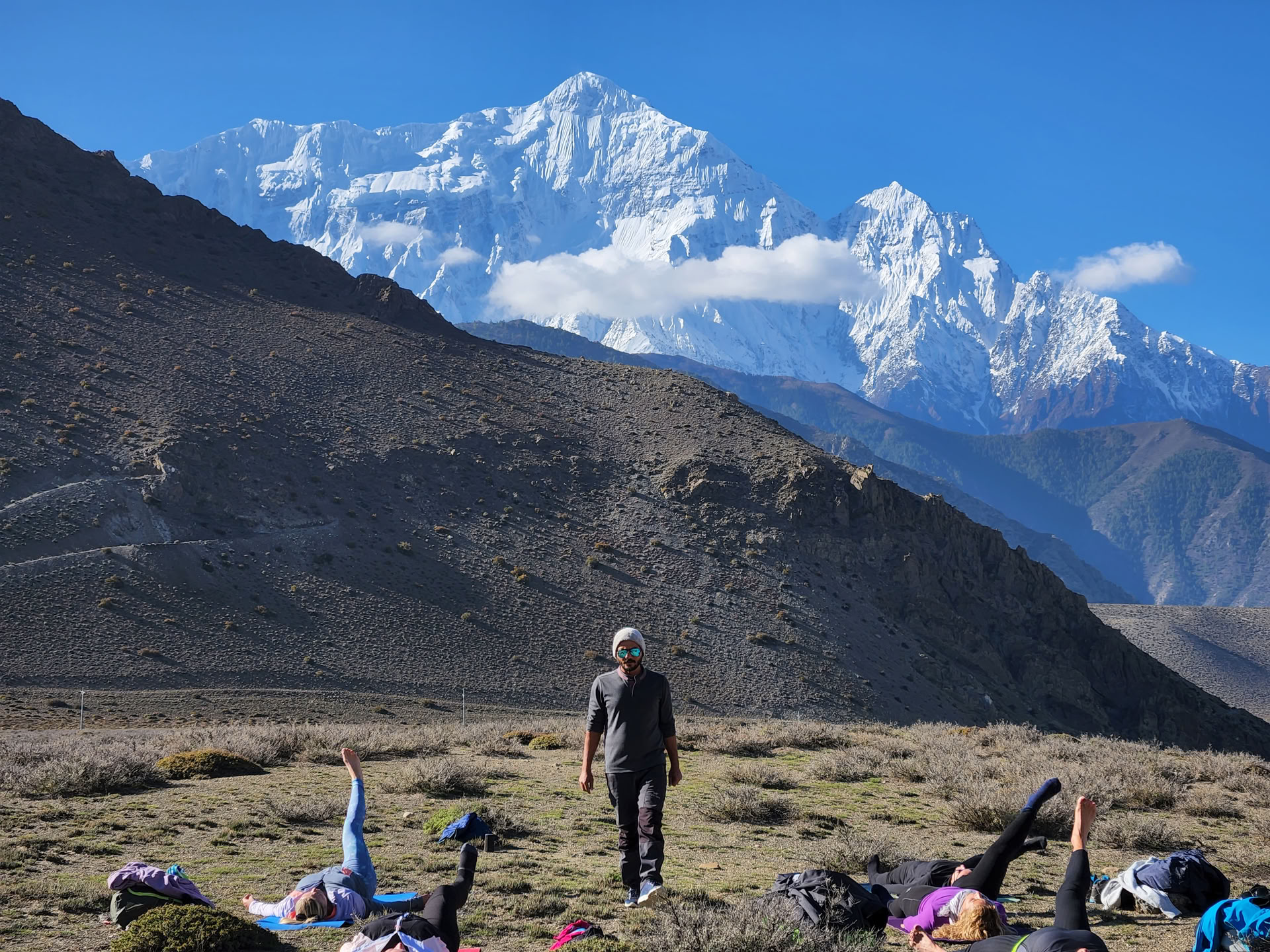 Yoga y caminata espiritual hacia la tierra sagrada de Mustang