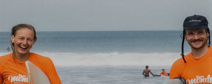 Clase de surf