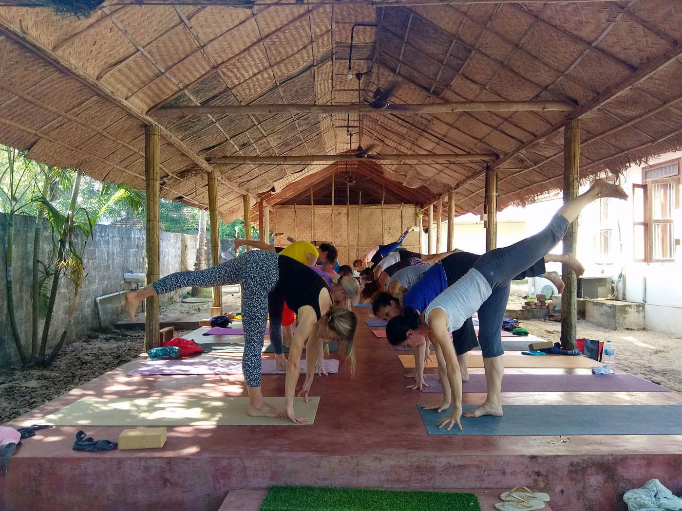 Retiro de bienestar de 8 días junto a la playa con yoga ayurvédico y meditación zen en Alleppey, Kerala