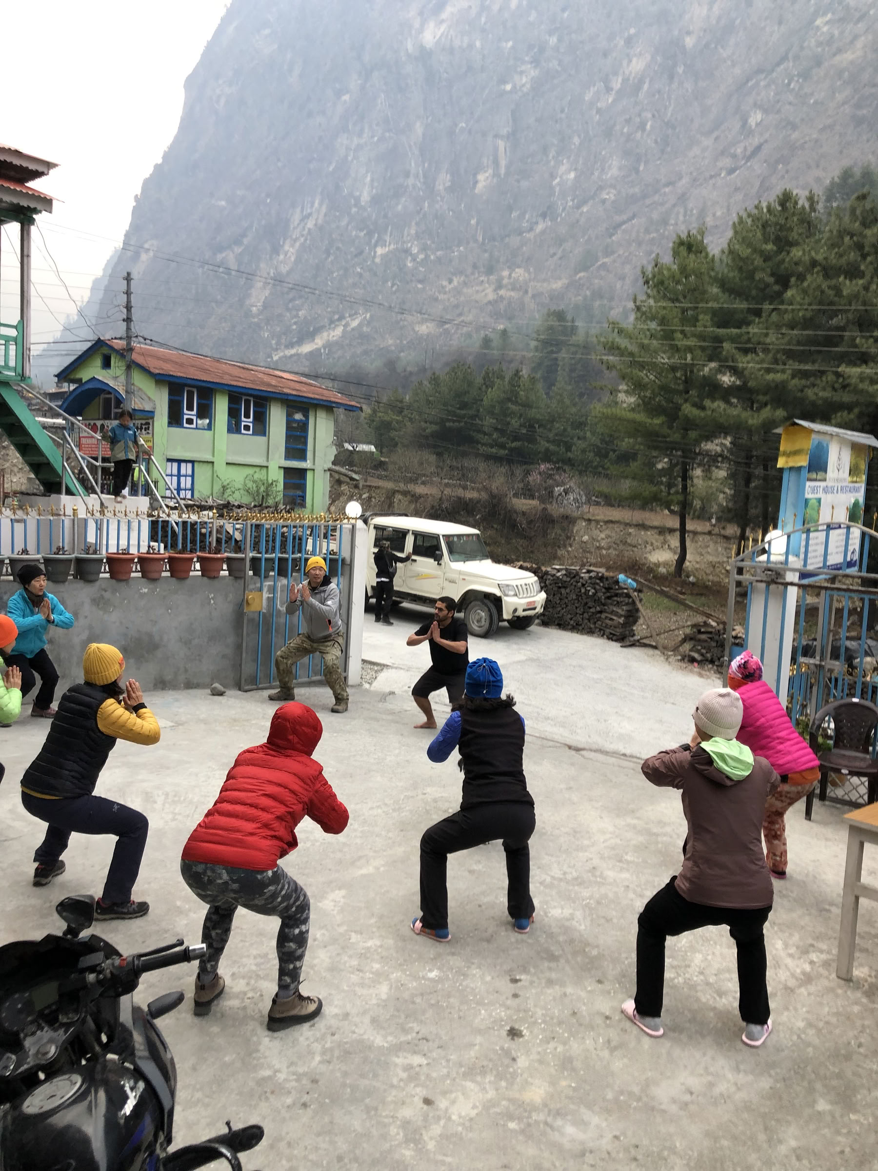 Trekking de yoga Mardi Himal en Nepal (5 días)