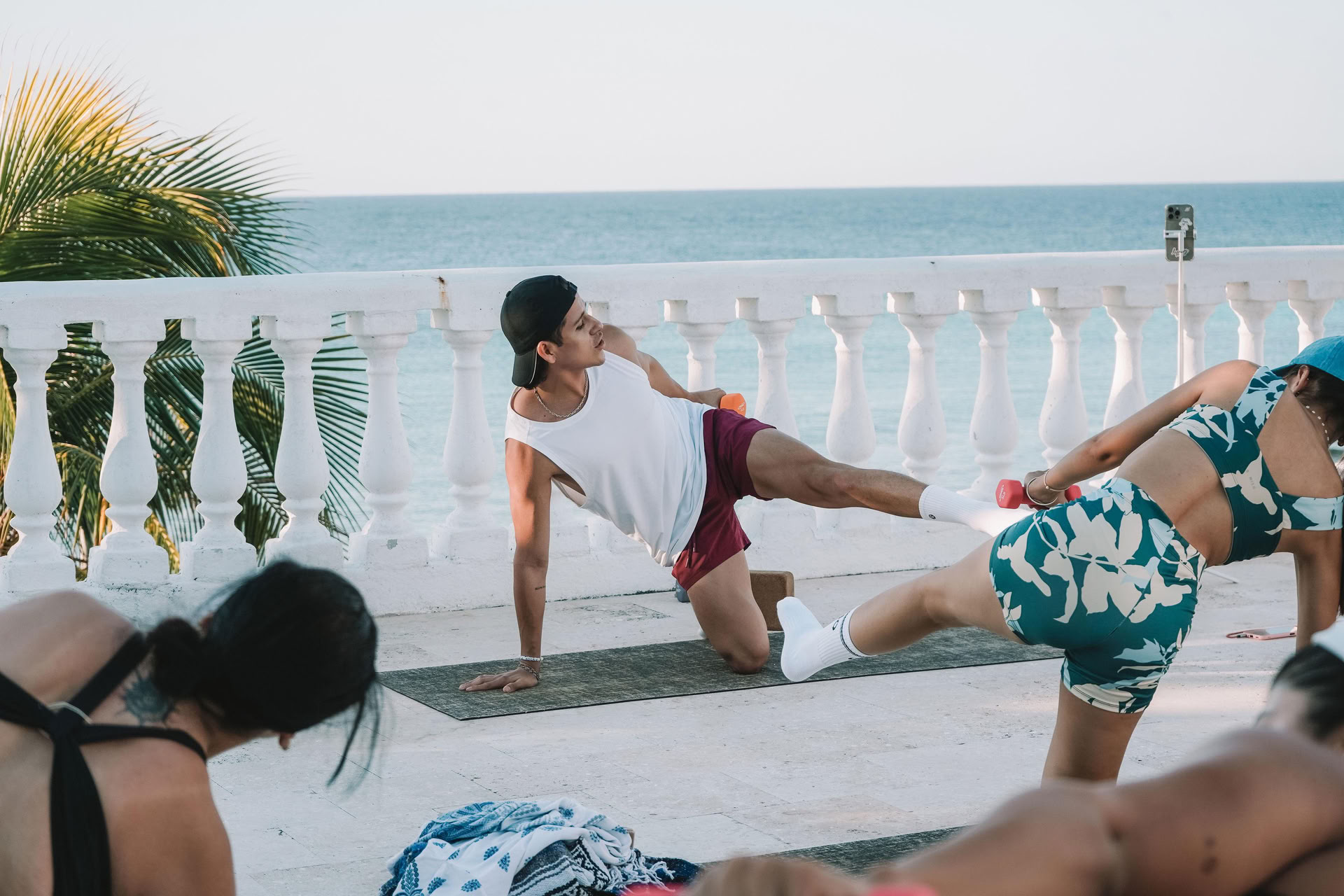 Retiro de Pilates de 7 Días Frente al Mar con Excursión a un Cenote y Snorkel
