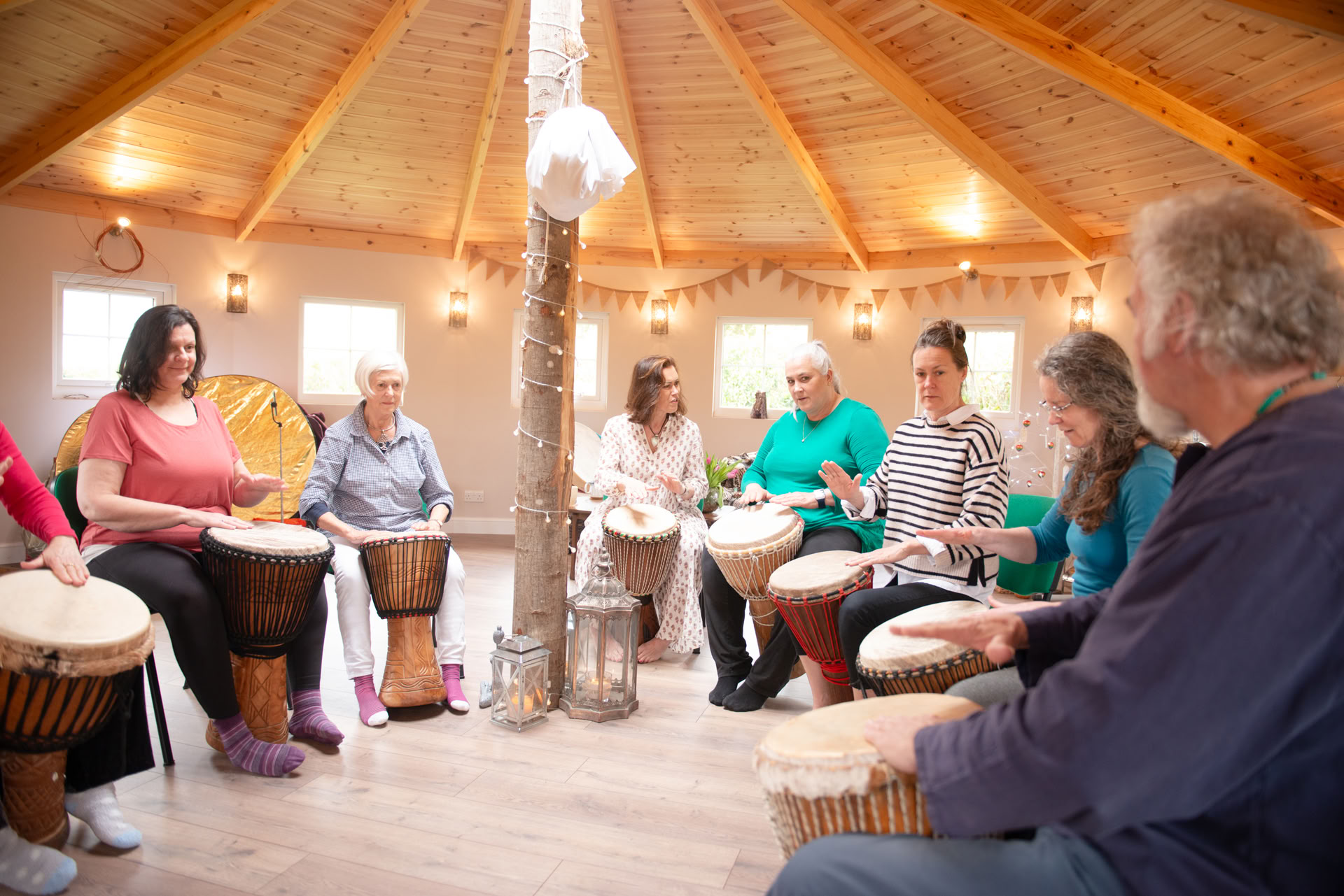 Curso de percusión con djembe de 6 semanas