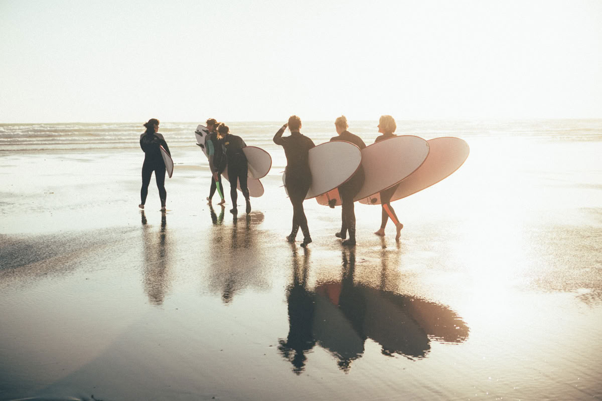 Retiros Drift - Retiro de yoga y surf en Jersey, Islas del Canal