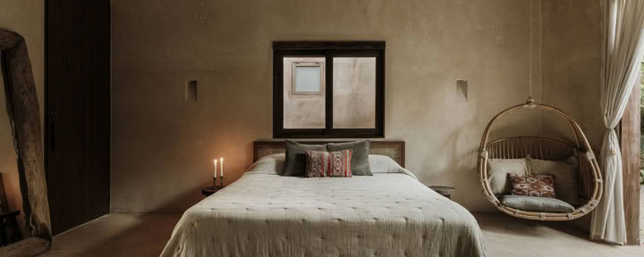 The room with garden view