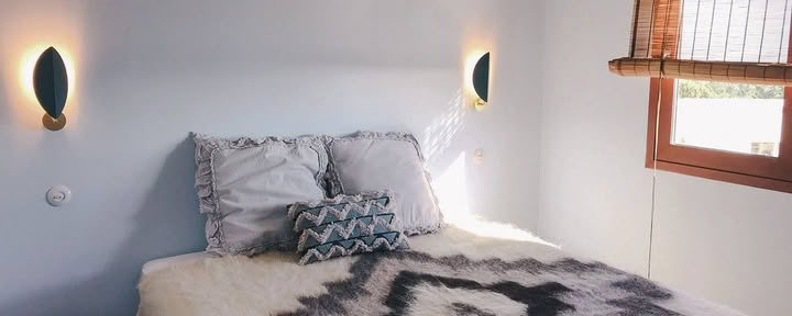 Cama doble/cama compartida en "Tiny house Sea