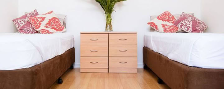 Habitaciones compartidas para dos