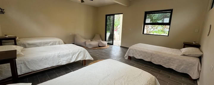 Dormitorio de 4 camas