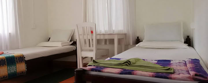 Twin share rooms