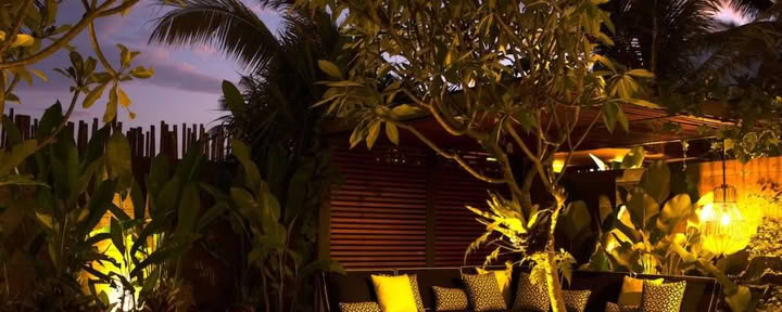 Villa junto a la playa